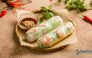 Avacado Shrimp Spring Rolls